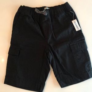 New with tags Kids Old Navy black cargo shorts